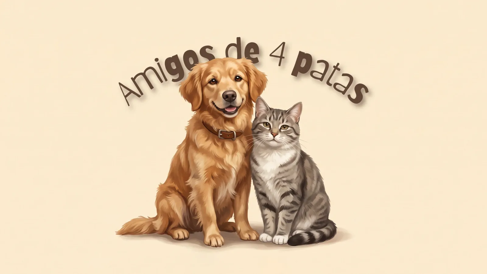 Tapa de Amigos de 4 patas